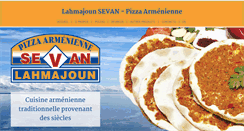 Desktop Screenshot of lahmajounsevan.com