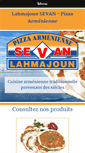 Mobile Screenshot of lahmajounsevan.com